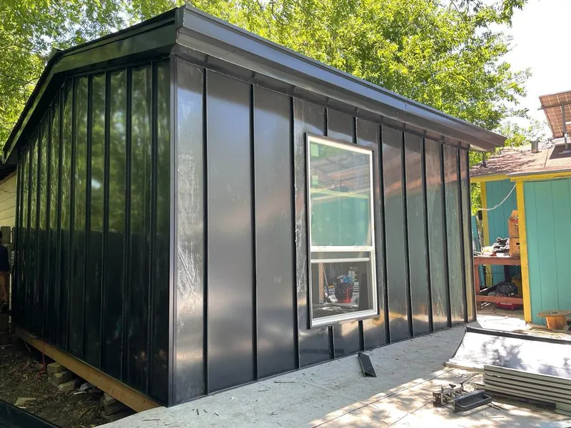 Black standing seam metal wall panels for Metal Roof Installation in Litchfield Park