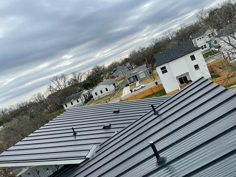 Standing seam metal roof panels with vents for Skylight Repair in Litchfield Park